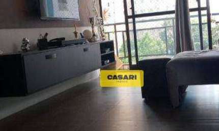 Apartamento com 3 dormitórios à venda, 111 m² - Campestre - Santo André/SP