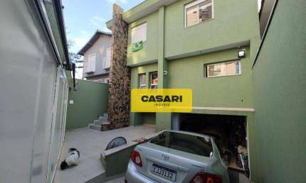 Sobrado com 3 dormitórios à venda, 260 m² - Paraíso - Santo André/SP