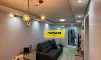 Apartamento com 2 dormitórios à venda, 49 m² - Jardim Cristiane - Santo André/SP