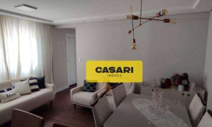 Apartamento com 2 dormitórios à venda, 57 m² - Vila Valparaso - Santo André/SP