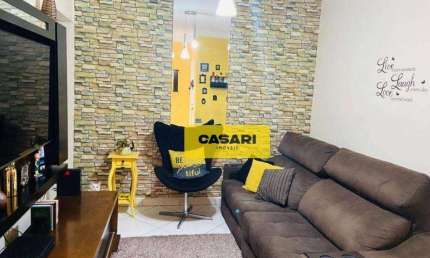 Apartamento com 2 dormitórios à venda, 70 m² - Taboão - São Bernardo do Campo/SP
