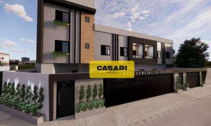 Sobrado com 3 dormitórios à venda, 83 m² por R$ 869.000,00 - Jardim - Santo André/SP