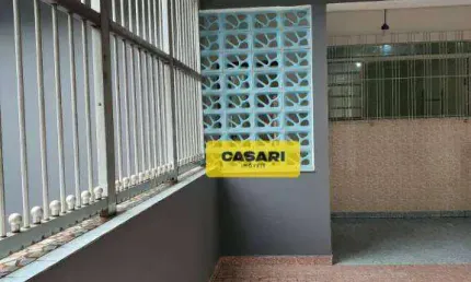 Sobrado com 4 dormitórios para alugar, 250 m² - Jardim - Santo André/SP