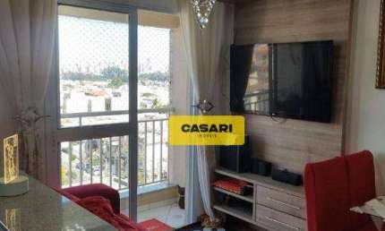 Apartamento com 2 dormitórios à venda, 55 m² - Utinga - Santo André/SP