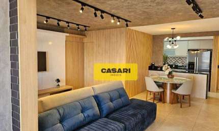 Apartamento com 3 dormitórios à venda, 115 m² - Vila Valparaíso - Santo André/SP