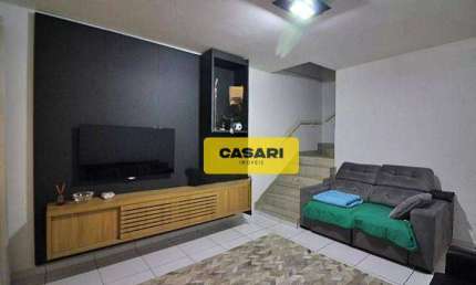 Sobrado com 3 dormitórios à venda, 168 m²  - Rudge Ramos - São Bernardo do Campo/SP