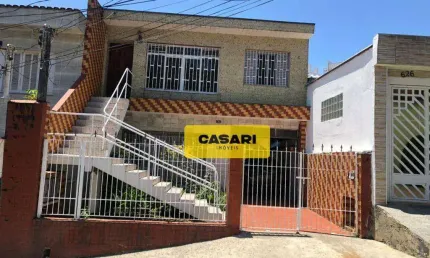 Terreno com duas casas à venda, 308 m² - Vila Gonçalves - São Bernardo do Campo/SP