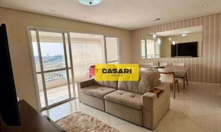 Apartamento com 3 dormitórios para alugar, 107 m² - Centro - São Bernardo do Campo/SP