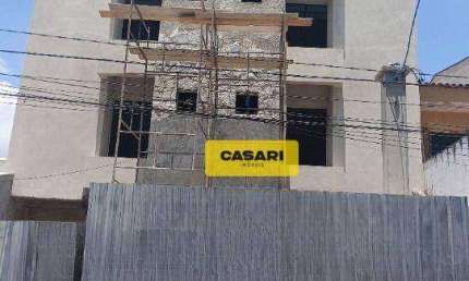 Cobertura com 2 dormitórios à venda, 95 m² por R$ 495.000,00 - Vila Pires - Santo André/SP