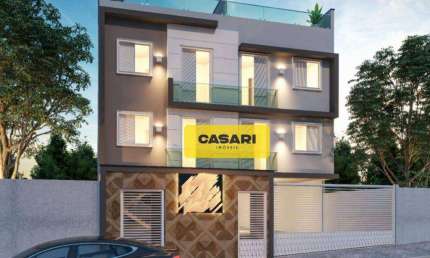 Apartamento com 2 dormitórios à venda, 44 m² - Vila Luzita - Santo André/SP