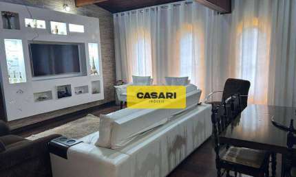 Sobrado com 4 dormitórios à venda, 225 m² - Vila Humaitá - Santo André/SP