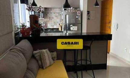 Cobertura com 2 dormitórios à venda, 82 m²QD - Campestre - Santo André/SP