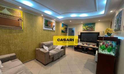 Sobrado com 3 dormitórios para alugar, 209 m²  - Montanhão - São Bernardo do Campo/SP