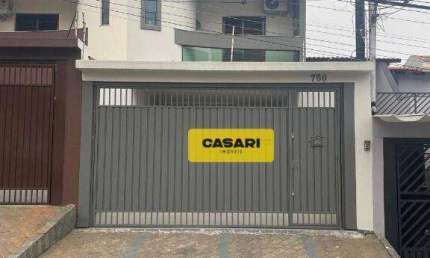 Sobrado com 4 dormitórios à venda, 192 m² - Vila Camilópolis - Santo André/SP