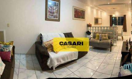 Sobrado com 3 dormitórios à venda, 158 m²  - Casa Grande - Diadema/SP