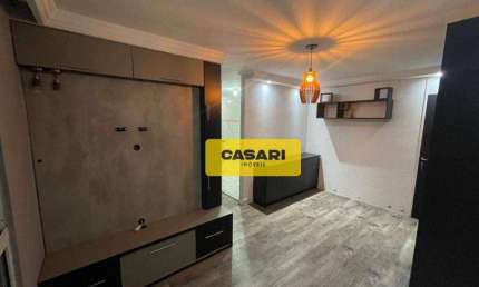 Apartamento com 2 dormitórios à venda, 54 m² por R$ 300.000,00 - Vila Guarará - Santo André/SP