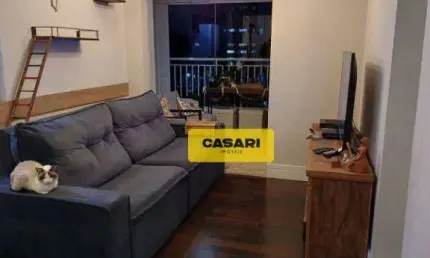 Apartamento para alugar, 75 m² por R$ 5.560,00/mês - Jardim Hollywood - São Bernardo do Campo/SP