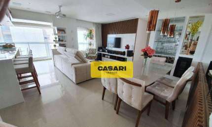 Apartamento com 3 dormitórios à venda, 115 m² - Jardim - Santo André/SP