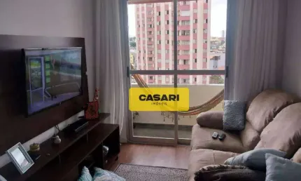 Apartamento com 2 dormitórios à venda, 56 m² - Jardim do Estádio - Santo André/SP