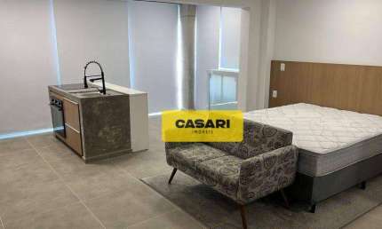Apartamento com 1 dormitório para alugar, 32 m² - Centro - São Bernardo do Campo/SP