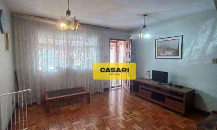 Sobrado com 3 dormitórios à venda, 109 m²- Jardim Cambuí - Santo André/SP