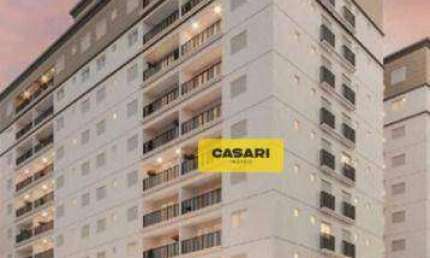 Apartamento com 2 dormitórios à venda, 74 m² - Vila Palmares - Santo André/SP