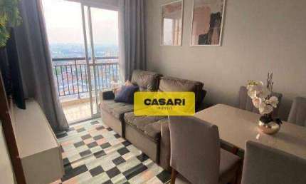 Apartamento com 2 dormitórios à venda, 51 m² - Utinga - Santo André/SP