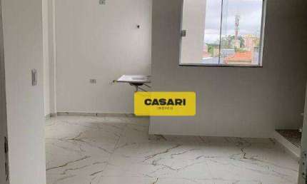 Cobertura com 2 dormitórios à venda, 105 m² - Campestre - Santo André/SP