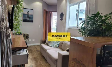 Cobertura com 2 dormitórios à venda, 74 m² - Jardim Las Vegas - Santo André/SP