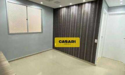 Apartamento com 2 dormitórios à venda, 40 m² - Vila Lutécia - Santo André/SP