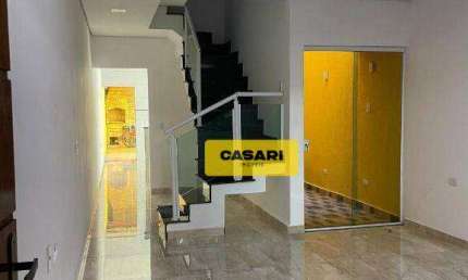 Sobrado com 3 dormitórios à venda, 140 m² - Vila Camilópolis - Santo André/SP