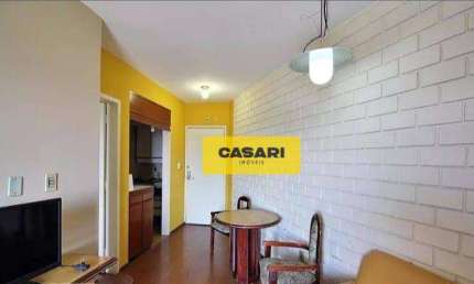 Flat com 1 dormitório, 39 m² - venda ou aluguel - Jardim do Mar - São Bernardo do Campo/SP