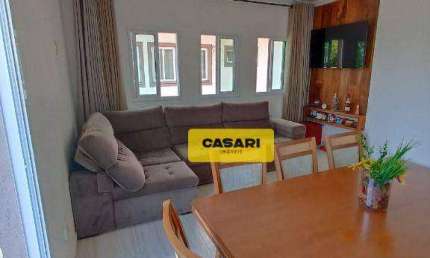 Sobrado com 3 dormitórios à venda, 125 m² - Jardim Vila Rica - Santo André/SP