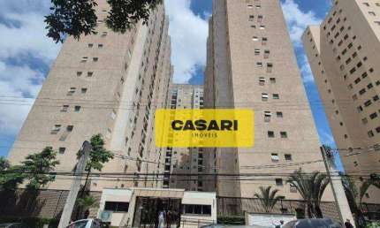 Apartamento com 2 dormitórios para alugar, 56 m² - Planalto - São Bernardo do Campo/SP