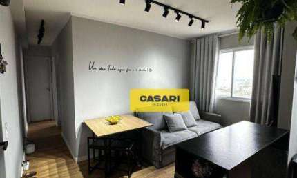 Apartamento com 2 dormitórios à venda, 45 m² - Piraporinha - Diadema/SP