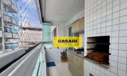 Apartamento com 3 dormitórios à venda, 116 m² - Vila Guilhermina - Praia Grande/SP