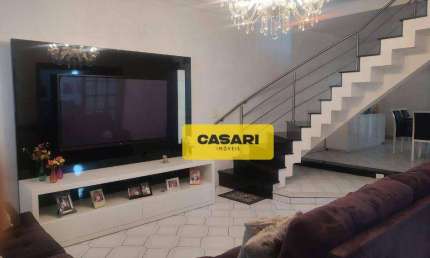 Sobrado com 3 dormitórios à venda, 296 m² - Jardim Calux - São Bernardo do Campo/SP