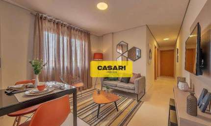 Apartamento com 2 dormitórios à venda, 63 m² por - Centro - Boituva/SP