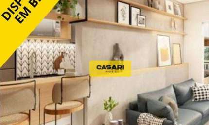 Apartamento com 2 dormitórios para alugar, 49 m²  - Assunção - São Bernardo do Campo/SP