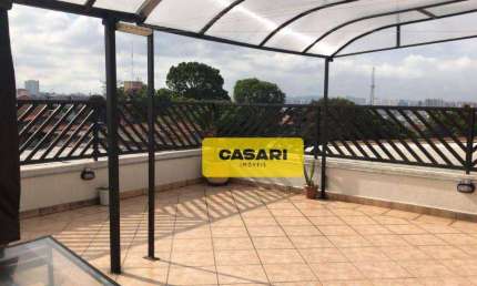 Cobertura com 3 dormitórios à venda, 180 m² - Nova Gerti - São Caetano do Sul/SP