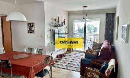 Apartamento com 3 dormitórios à venda, 97 m² - Campestre - Santo André/SP