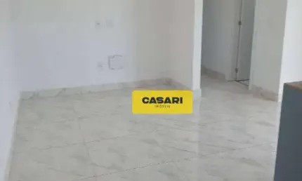 Apartamento com 2 dormitórios para alugar, 59 m² - Utinga - Santo André/SP