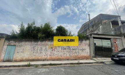 Terreno à venda, 290 m² - Planalto - São Bernardo do Campo/SP