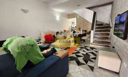 Sobrado com 2 dormitórios à venda, 96 m² - Vila Mussoline - São Bernardo do Campo/SP