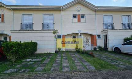 Sobrado com 3 dormitórios para alugar, 96 m² - Demarchi - São Bernardo do Campo/SP