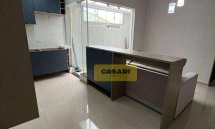 Apartamento com 2 dormitórios à venda, 56 m² - Vila Curuçá - Santo André/SP