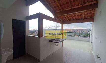 Cobertura com 2 dormitórios à venda, 120 m²- Jardim das Maravilhas - Santo André/SP
