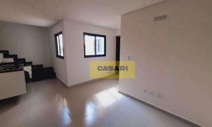 Cobertura com 2 dormitórios, 90 m² - venda  ou aluguel- Vila Scarpelli - Santo André/SP