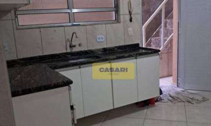 Sobrado com 2 dormitórios para alugar, 80 m²- Montanhão - São Bernardo do Campo/SP