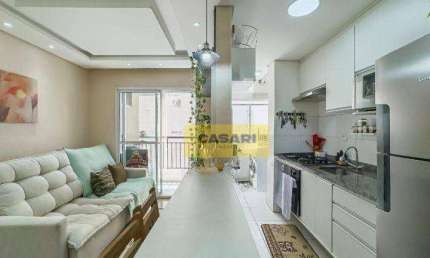 Apartamento com 2 dormitórios à venda, 56 m²- Planalto - São Bernardo do Campo/SP